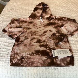 NWT Lululemone All Your’s  Hoodie in Pink Tie dye.